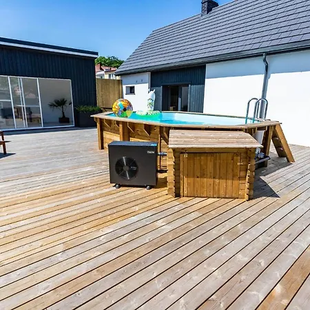 度假居 Dom Belona Z Prywatnym Podgrzewanym Basen I Jacuzzi